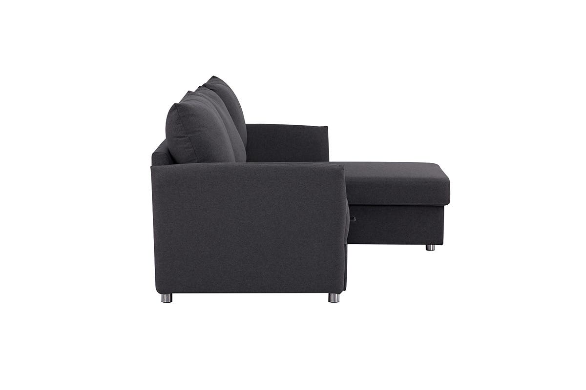 Brosa Austin Full Sleeper Modular Sofa with Storage (Dark Gull Grey)