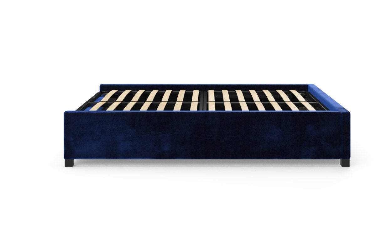Brosa Gaslift Bed Frame - Bayou Blue; Double