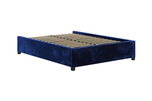 Brosa Gaslift Bed Frame - Bayou Blue; Double