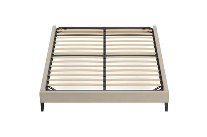 Brosa Slimline Bed Frame (French Beige, King)