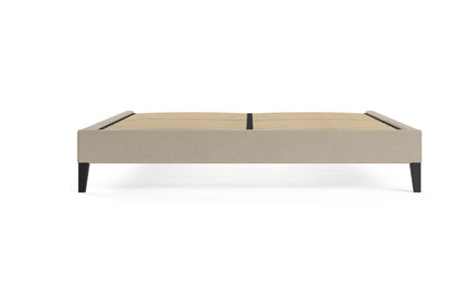 Brosa Slimline Bed Frame (French Beige, King)