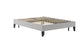 Brosa Slimline Bed Frame (Cloud Grey, Double)