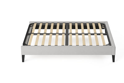 Brosa Slimline Bed Frame - Cloud Grey