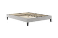 Brosa Slimline Bed Frame - Cloud Grey