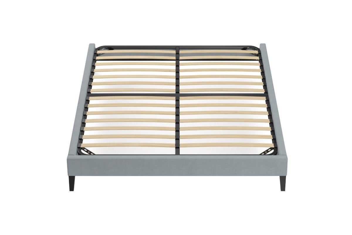 Brosa Slimline Bed Frame (Heron Grey, King)