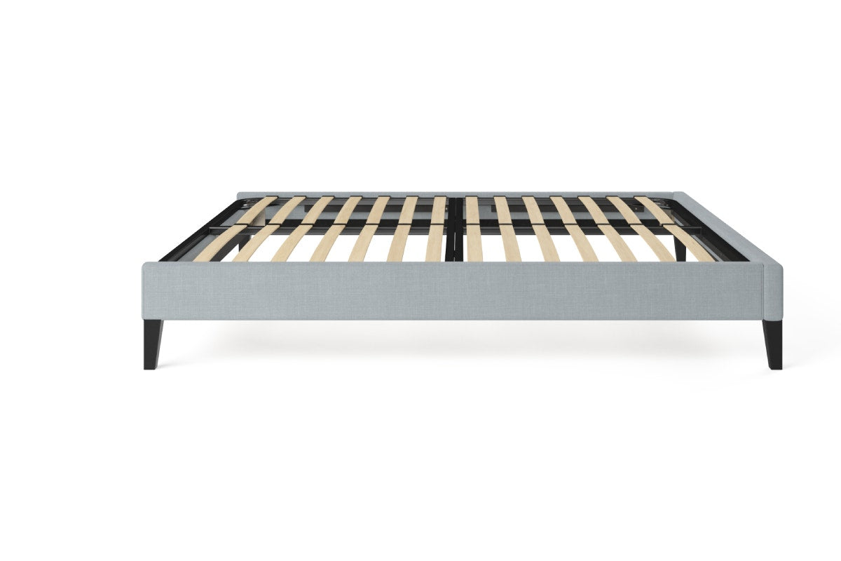 Brosa Slimline Bed Frame (Heron Grey, King)