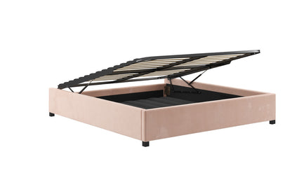 Brosa Gaslift Bed Frame - Mojave Rose; King