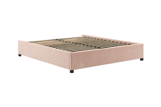 Brosa Gaslift Bed Frame - Mojave Rose; King