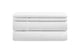 Brosa Stonewashed Cotton Sheet Set (White, Queen)