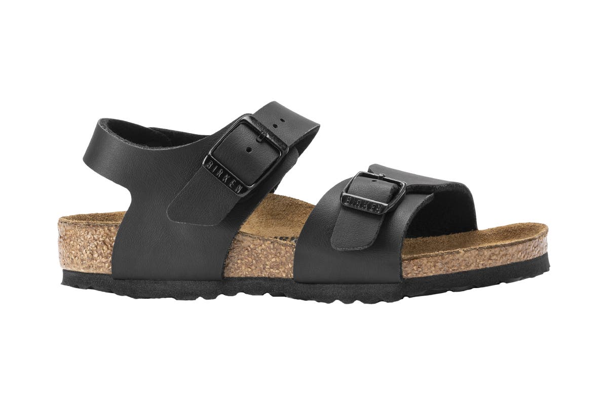 Birkenstock Kids New York Birko-Flor Sandal  - Black