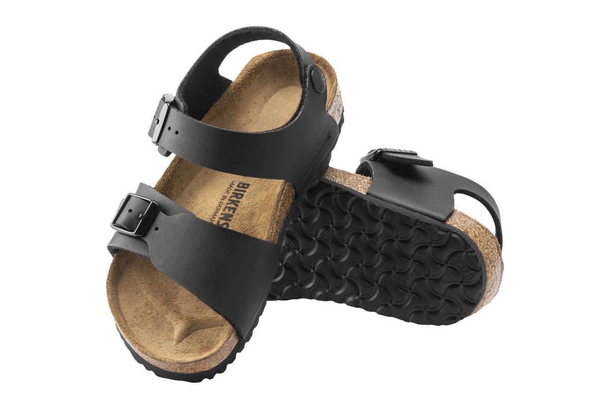 Birkenstock Kids New York Birko-Flor Sandal  - Black