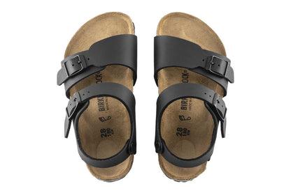 Birkenstock Kids New York Birko-Flor Sandal  - Black