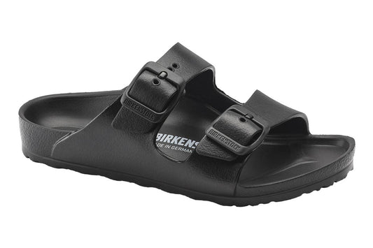 Birkenstock Kids Arizona Essentials EVA Narrow Fit Sandal  - Black, Size 30 EU 
