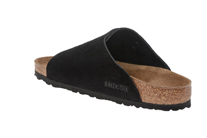 Birkenstock Zurich Suede Leather Sandals (Black; Size 45 EU)
