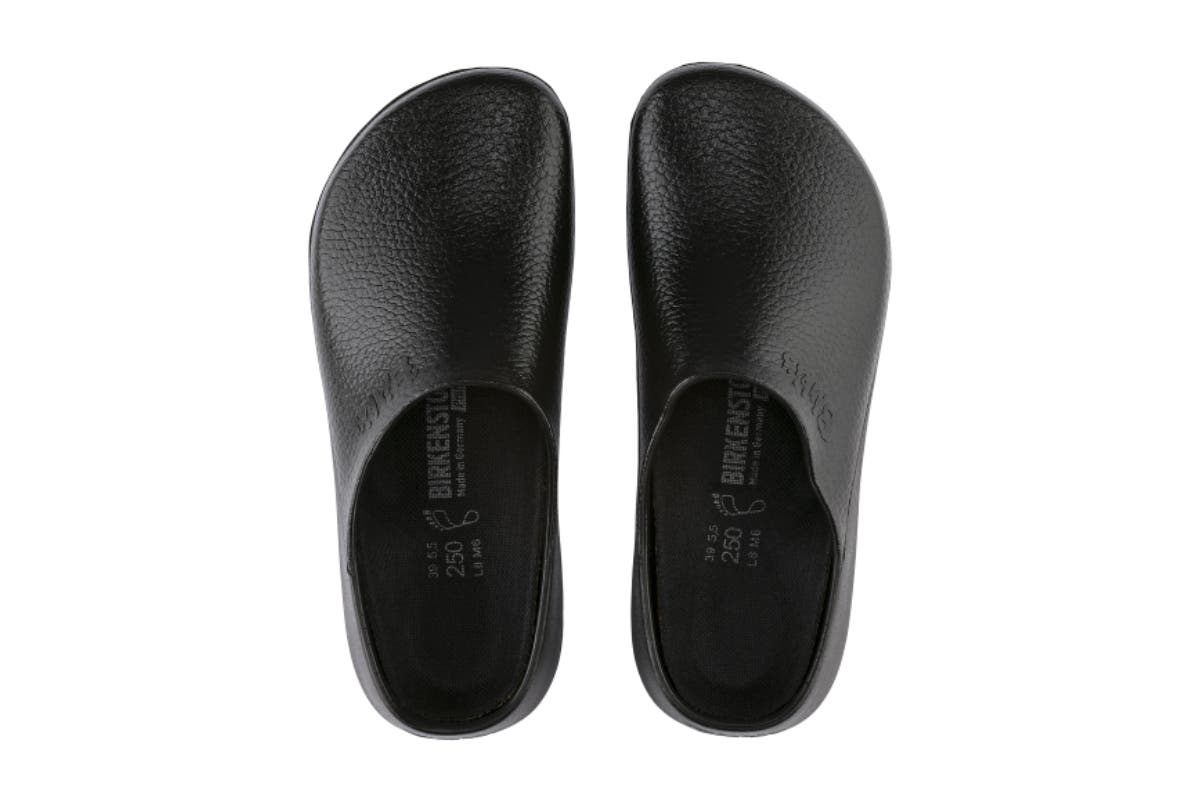 Birkenstock Super Birki Polyurethane Clog Sandals (Black, Size 46 EU)