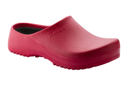 Birkenstock Super Birki Polyurethane Clog Sandals (Red, Size 37 EU)