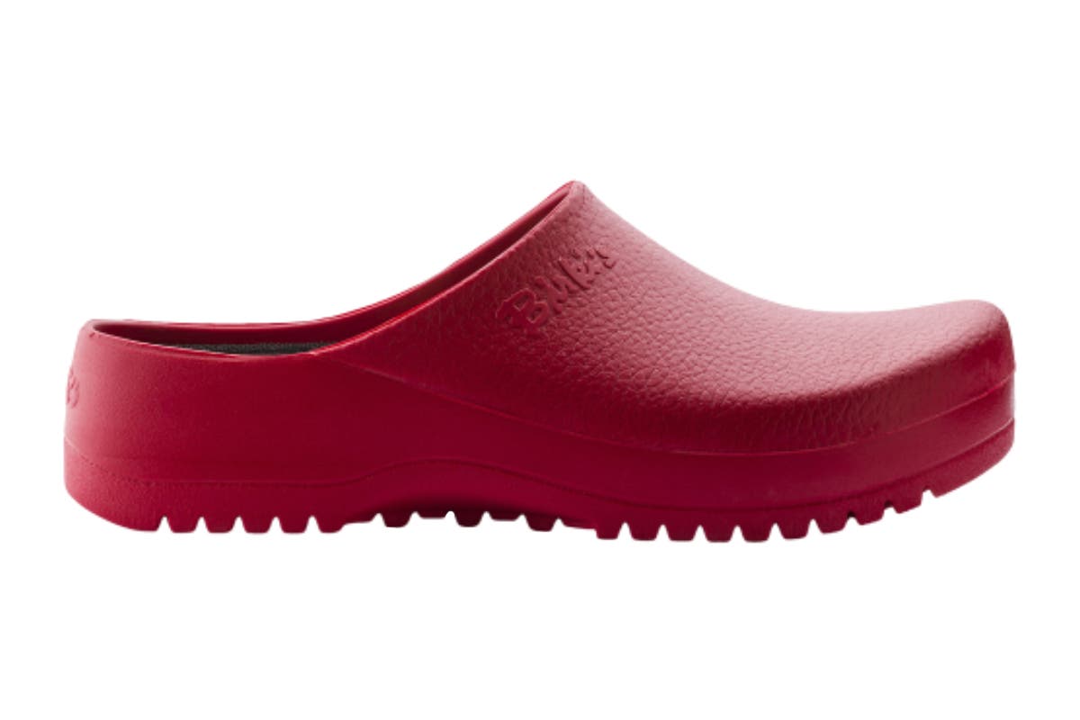 Birkenstock Super Birki Polyurethane Clog Sandals (Red, Size 37 EU)