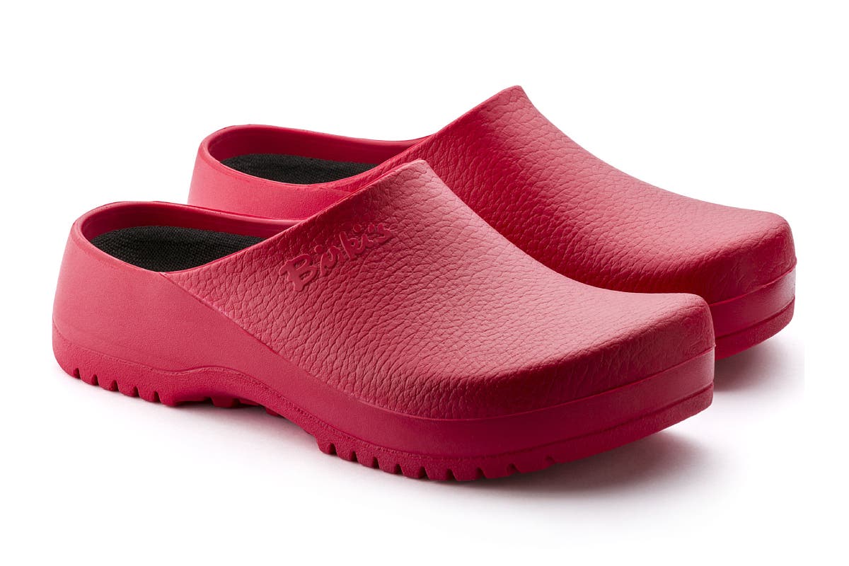 Birkenstock Super Birki Polyurethane Clog Sandals (Red, Size 37 EU)