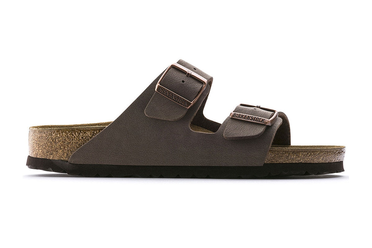 Birkenstock Unisex Arizona Birkibuc Sandals - Mocca; Size 40 EU