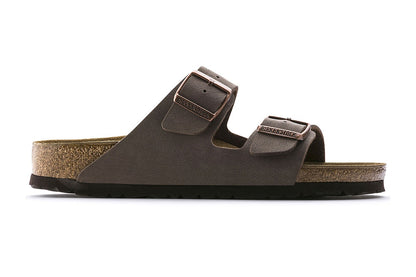 Birkenstock Unisex Arizona Birkibuc Sandals - Mocca; Size 40 EU