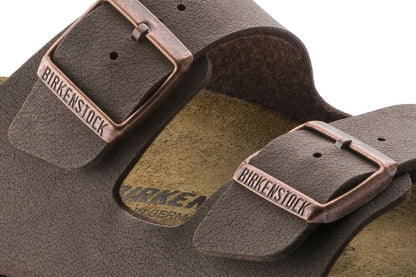 Birkenstock Unisex Arizona Birkibuc Sandals - Mocca; Size 40 EU