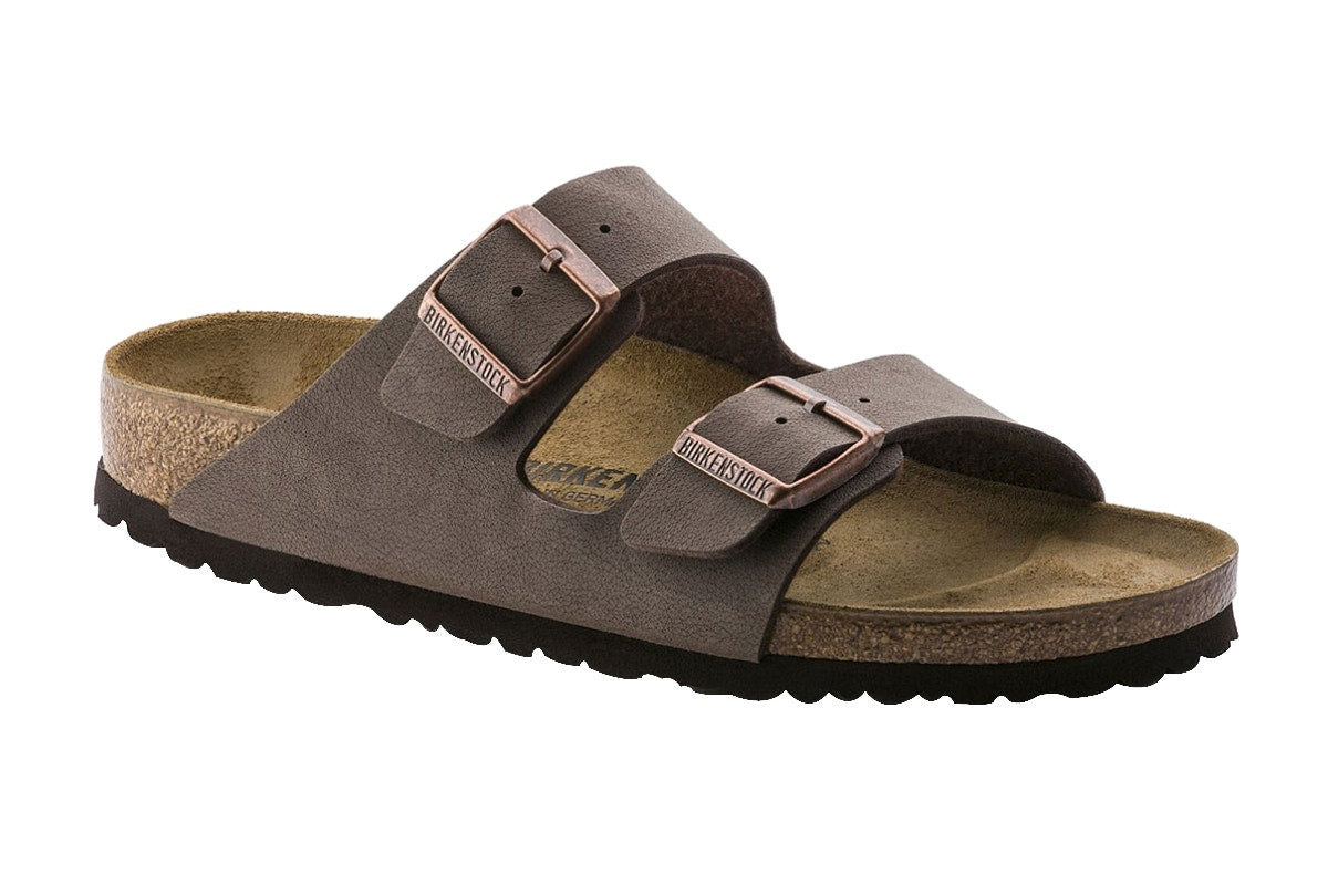 Birkenstock Unisex Arizona Birkibuc Sandals - Mocca; Size 40 EU