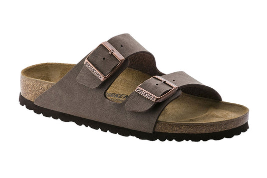 Birkenstock Unisex Arizona Birkibuc Sandals - Mocca; Size 40 EU
