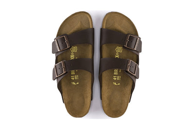 Birkenstock Arizona Birko-Flor Regular Fit Sandal  Dark Brown