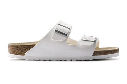 Birkenstock Arizona Birko-Flor Sandal - White; Size 42 EU