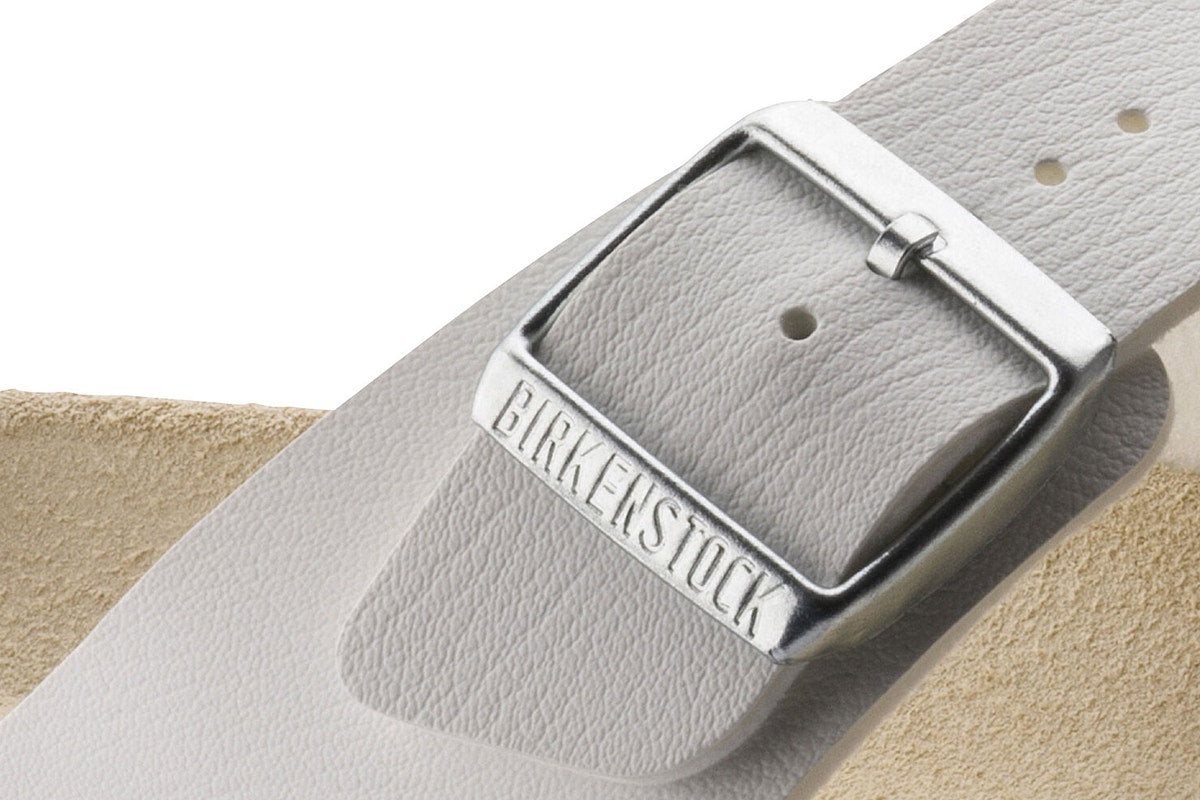 Birkenstock Arizona Birko-Flor Sandal - White; Size 42 EU