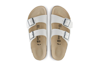 Birkenstock Men's Arizona Birko-Flor Sandals - White; Size 43 EU