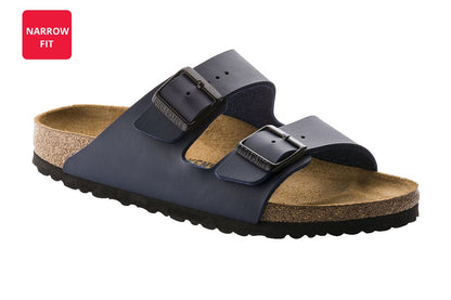 Birkenstock Women's Arizona Birko-Flor Narrow Fit Sandals (Blue; Size 36 EU)