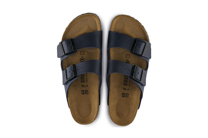 Birkenstock Women's Arizona Birko-Flor Narrow Fit Sandals (Blue; Size 39 EU)