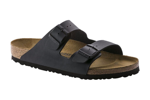 Birkenstock Unisex Arizona Birko-Flor Regular Fit Sandal (Black, Size 38 EU) - Auzzistore