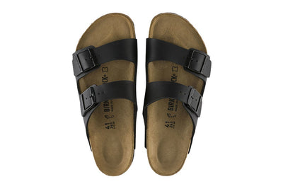 Birkenstock Unisex Arizona Birko-Flor Regular Fit Sandal Black