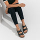 Birkenstock Arizona Oiled Leather Sandal - Black; Size 41 EU