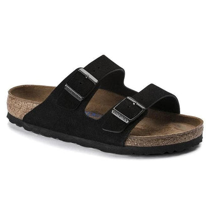 Birkenstock Women's Arizona Birko-Flor Narrow-Fit Sandal  - Black