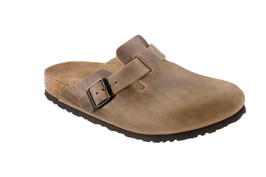 Birkenstock Boston Oiled Leather Regular Fit Clog (Tobacco Brown; Size 45 EU)