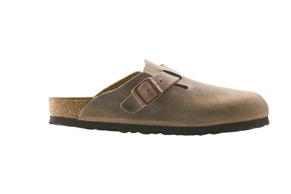 Birkenstock Boston Oiled Leather Regular Fit Clog (Tobacco Brown; Size 45 EU)