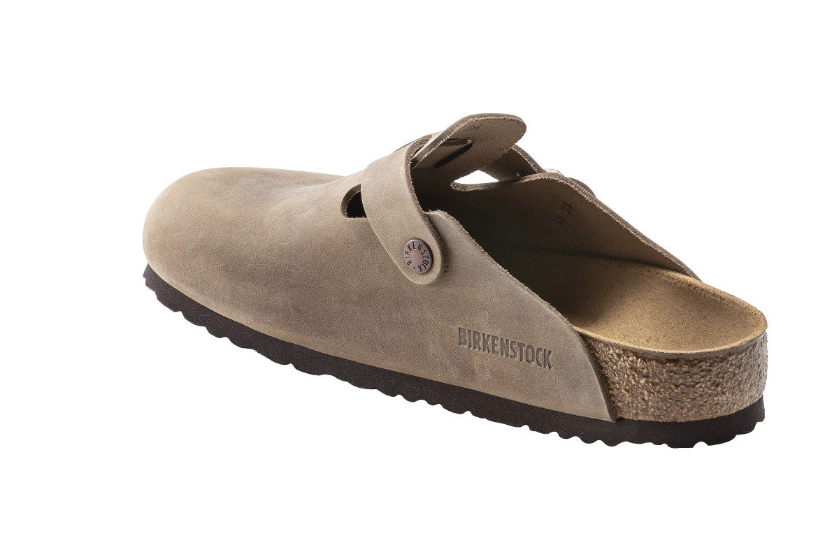 Birkenstock Boston Oiled Leather Regular Fit Clog (Tobacco Brown; Size 45 EU)