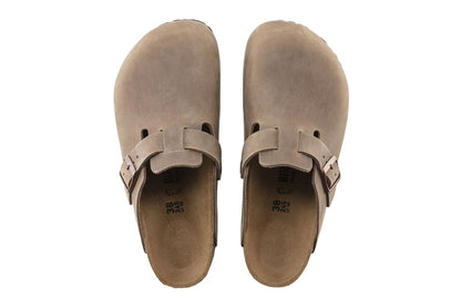 Birkenstock Boston Oiled Leather Regular Fit Clog (Tobacco Brown; Size 45 EU)