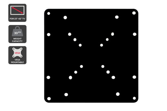 Brateck VESA Extension Plate for 23" - 42" TVs