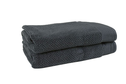 Onkaparinga Set of 2 550GSM Avalon Bath Sheets (Midnight)