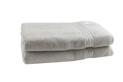 Onkaparinga Set of 2 600GSM Flinders Bath Sheets (Grey)