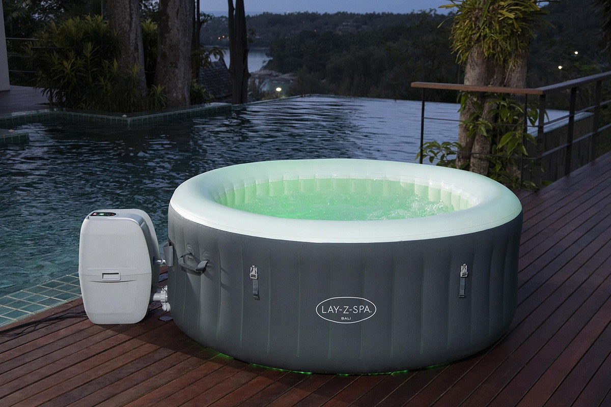 Bestway Lay-Z-Spa Bali AirJet 4 Person Inflatable Spa