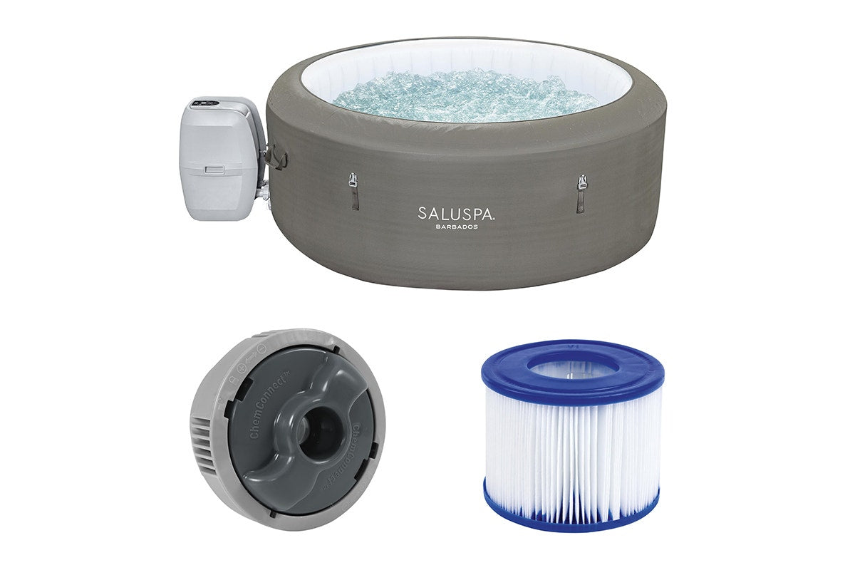 Bestway SaluSpa Barbados AirJet 4 Person Inflatable Spa