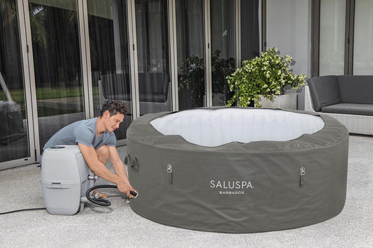 Bestway SaluSpa Barbados AirJet 4 Person Inflatable Spa - Auzzistore
