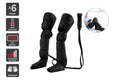Air Compression Full Leg Massager - Adjustable Fit, 6 Modes, Auto Shut-off