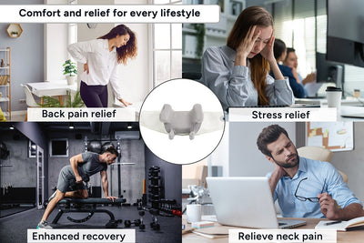 Neck and Shoulder Massager with Heat, 2 Modes, Cordless & Remote Control