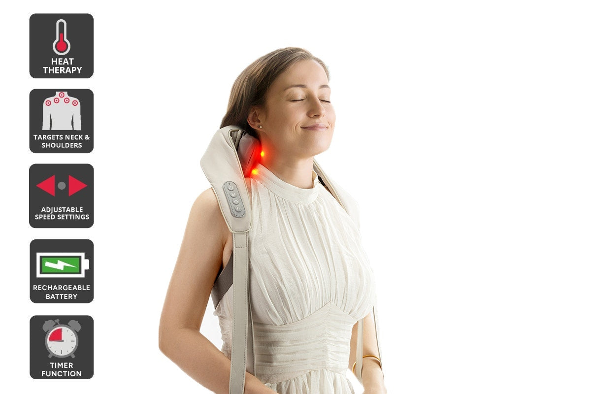 Bella Vita Heated Neck and Shoulder Massager